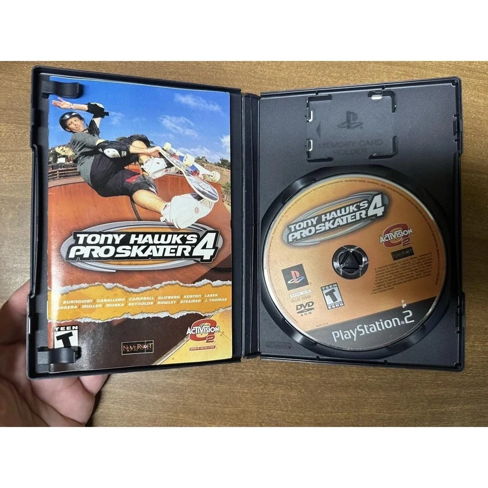 Tony Hawk's Pro Skater 4 2002 Sony PlayStation 2 PS2